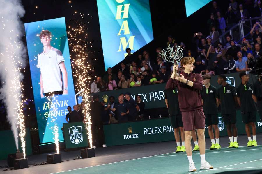 Jannik Sinner conquistou o Masters 1.000 de Paris Jannik Sinner conquistou o Masters 1.000 de Paris