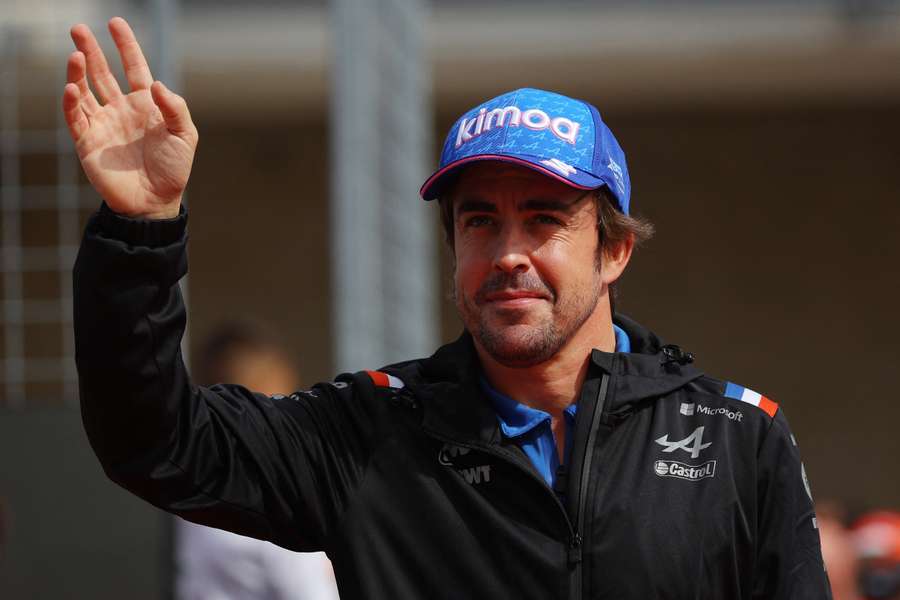 Alonso lost his seventh place finish