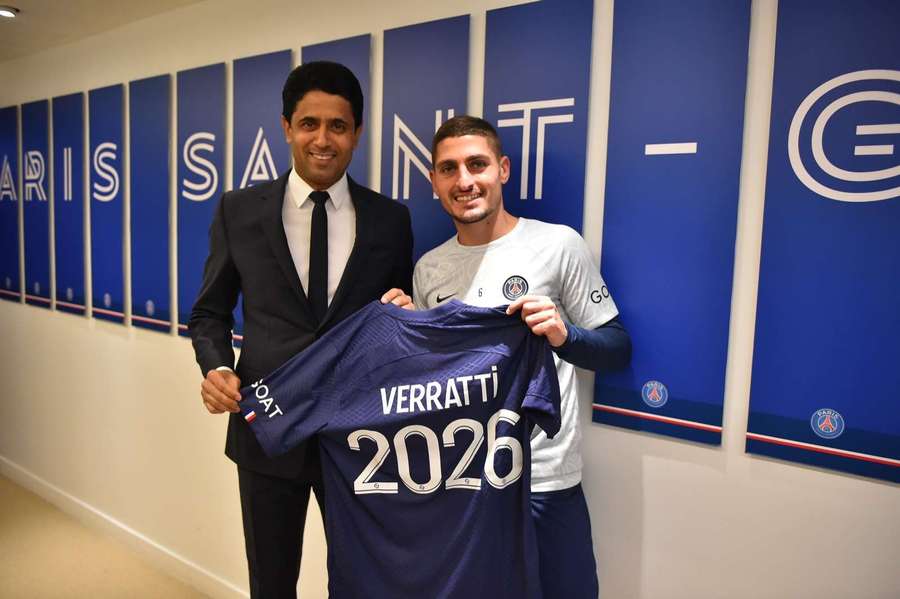 Marco Verratti prolonge au PSG jusqu'en 2026