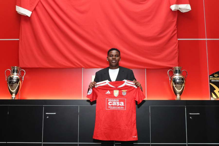 O novo reforço do Benfica O novo reforço do Benfica