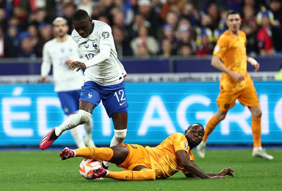 Kolo Muani a été important vendredi pour la France Kolo Muani a été important vendredi pour la France