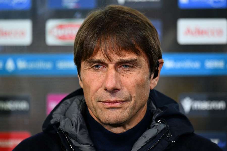 Antonio Conte prima di Udinese-Napoli