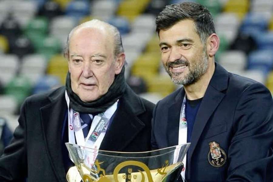 Pinto da Costa com Sérgio Conceição Pinto da Costa com Sérgio Conceição