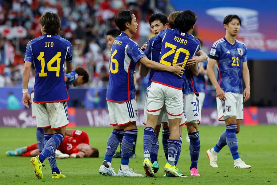 Japão mostrou poder de reação no final do primeiro tempo