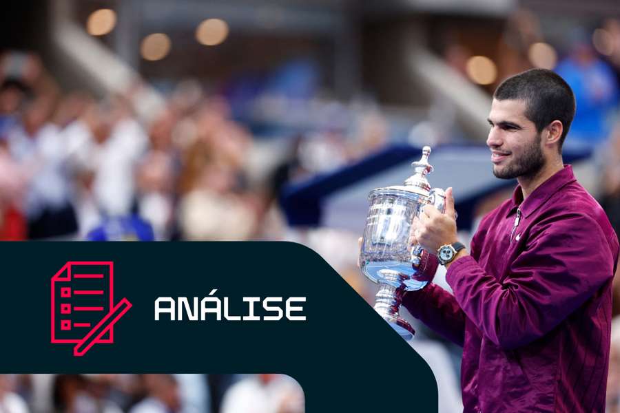 Alcaraz conquistou o sexto título de Grand Slam na noite de domingo