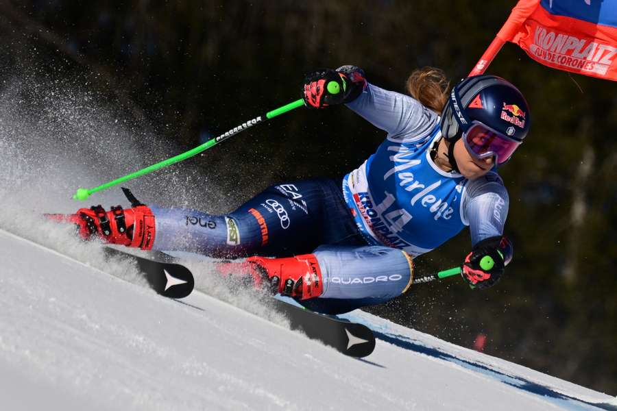 Sofia Goggia in azione