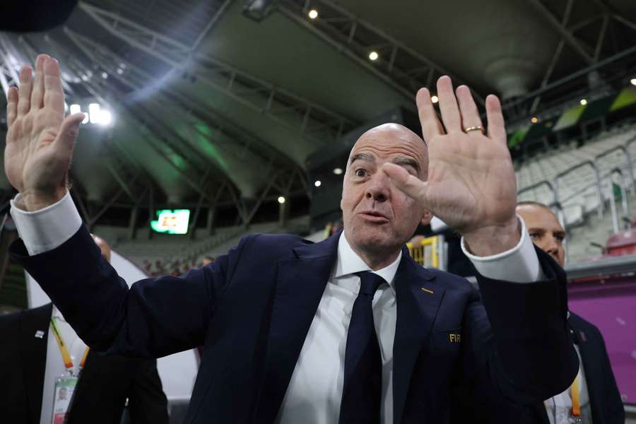 Infantino le 27 septembre. Infantino le 27 septembre.