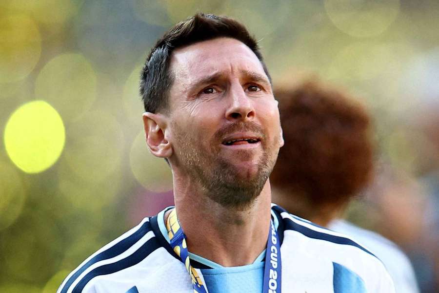 Argentina's Lionel Messi looks dejected after losing the World Cup final Argentina's Lionel Messi looks dejected after losing the World Cup final