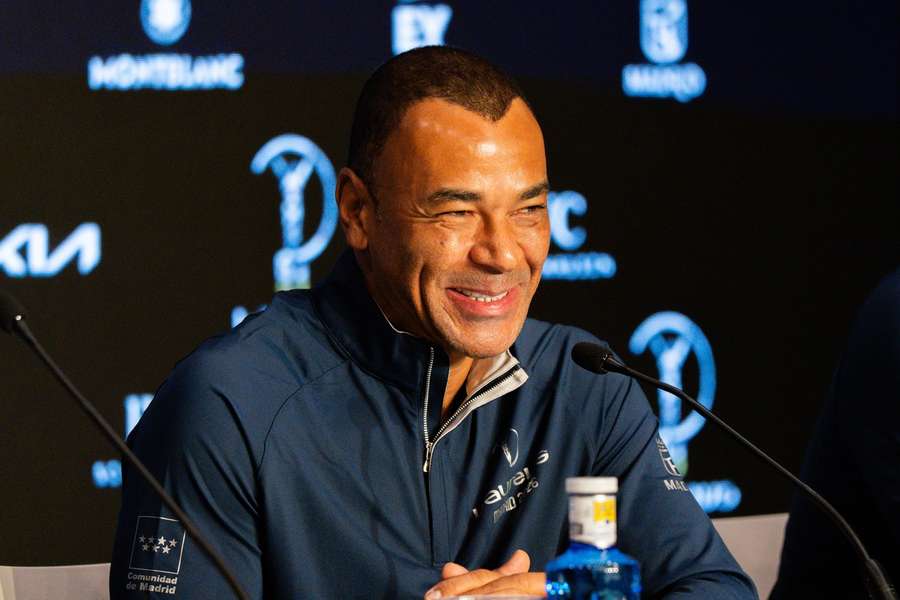 Cafu spoke to the press ahead of the Laureus Awards 2026