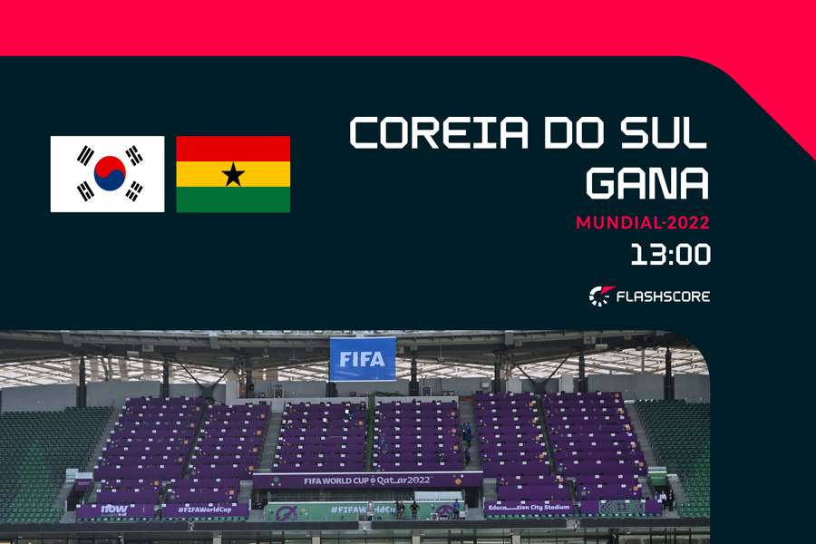 Coreia do Sul x Gana: os Black Stars podem recuperar da derrota frente a Portugal?