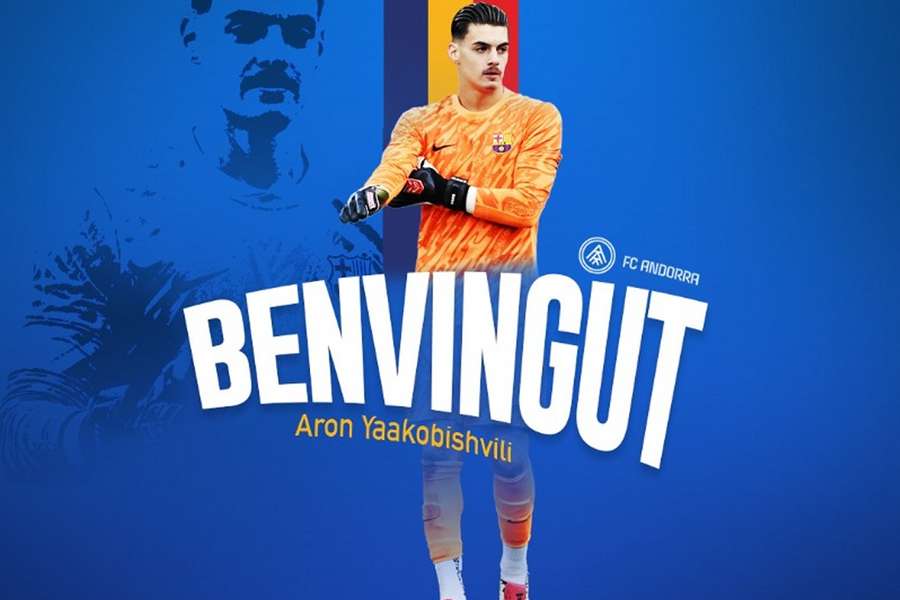 DONE DEAL: Barcelona goalkeeper Yaakobishvili joins Andorra