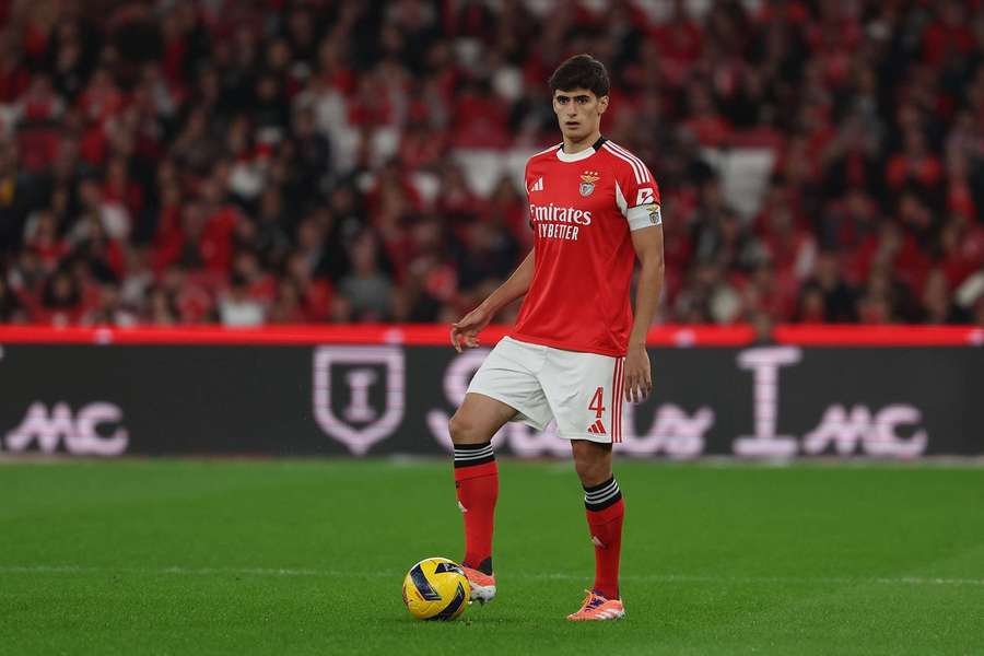 António Silva, defesa do Benfica