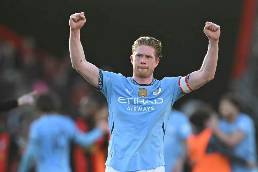 Kevin De Bruyne après la qualification en FA Cup.