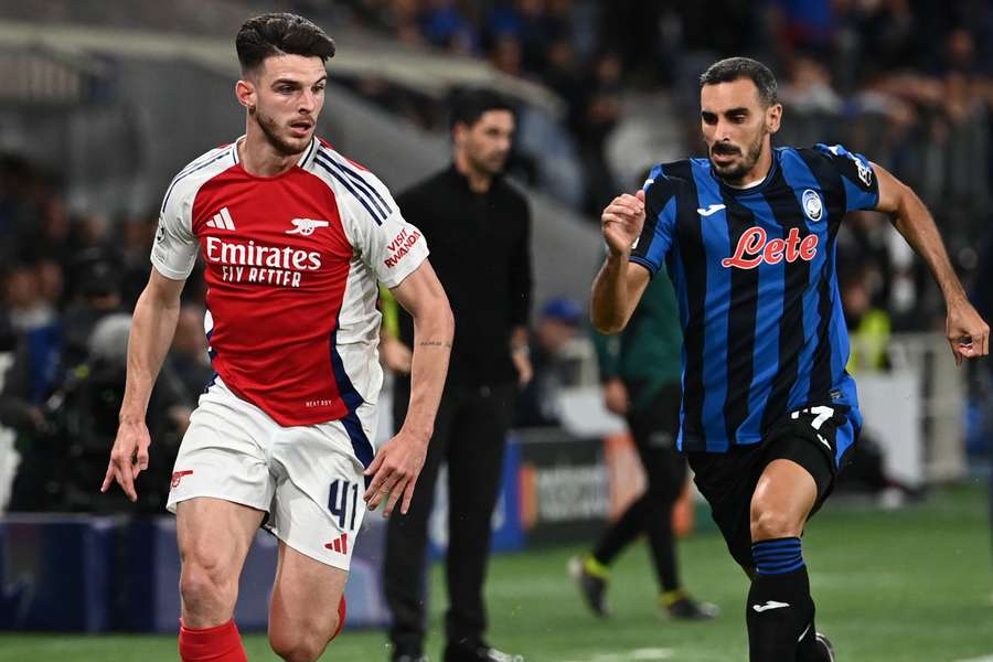 Arsenal e Atalanta não fizeram um grande jogo no norte da Itália