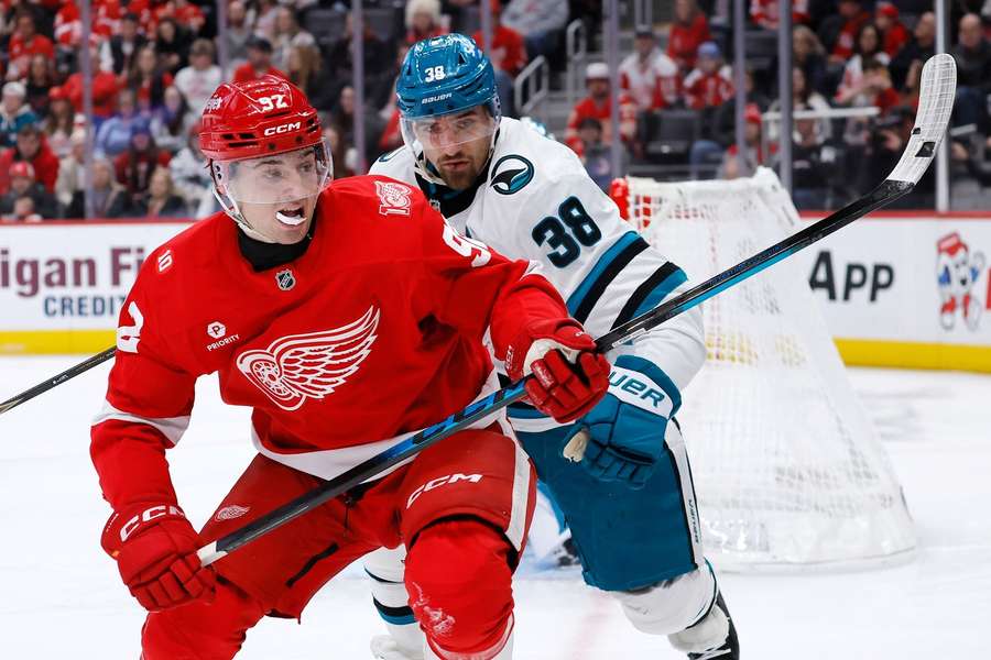 Marco Kasper hat gegen San Jose sein viertes Saisontor erzielt