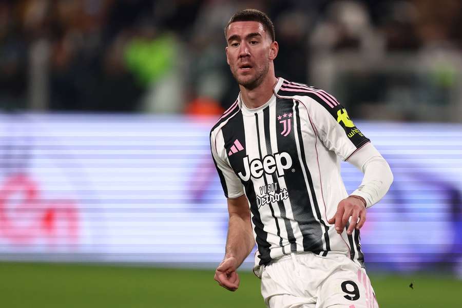 Dusan Vlahovic, delantero de la Juventus