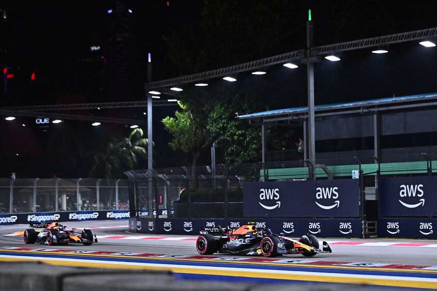 Confira o resultado do primeiro treino para o GP de Singapura de F1