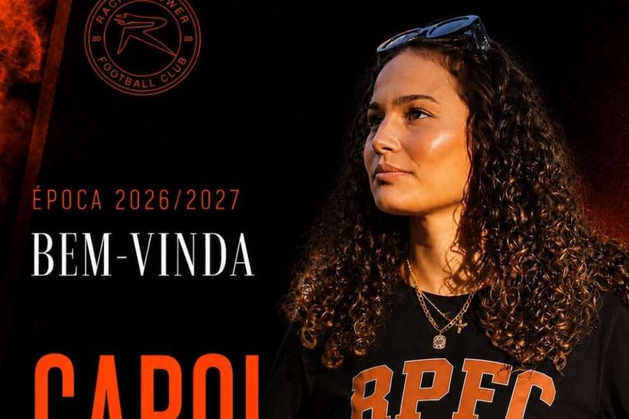 Carolina Rocha é reforço do Racing Power Carolina Rocha é reforço do Racing Power