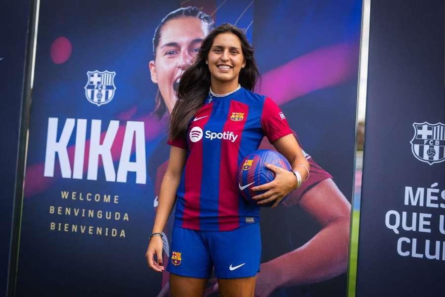 Kika Nazareth, nuevo fichaje del Barça F