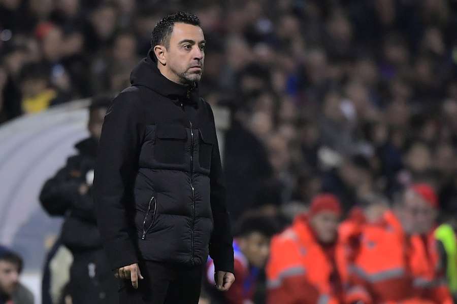 Xavi resalta la falta de efectividad del Barça en la antesala de la primera "final" del 2023