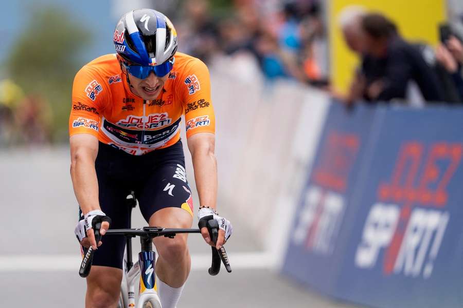 Florian Lipowitz bei der Tour de Romandie