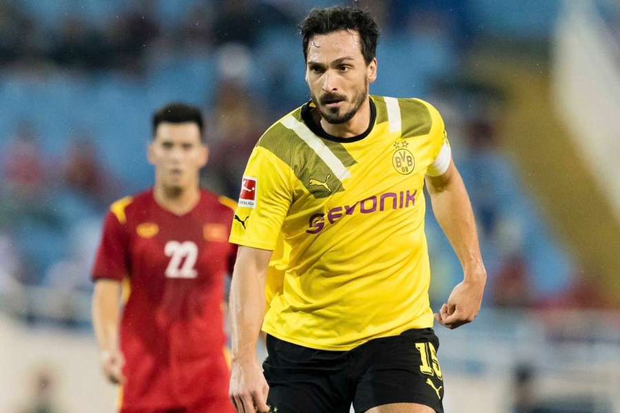 Hummels foi um dos titulares do Dortmund