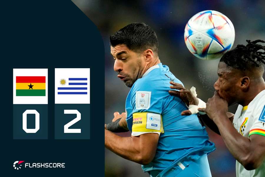 Uruguaj porazil Ghanu, ale končí v skupine