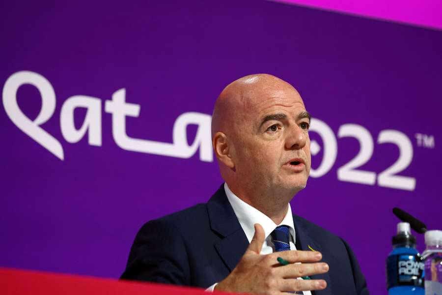 Gianni Infantino said that FIFA expected an 11 billion dollar profit in the next four years