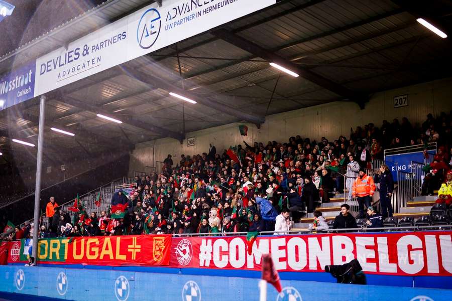 Portugal contou com forte apoio na Bélgica Portugal contou com forte apoio na Bélgica
