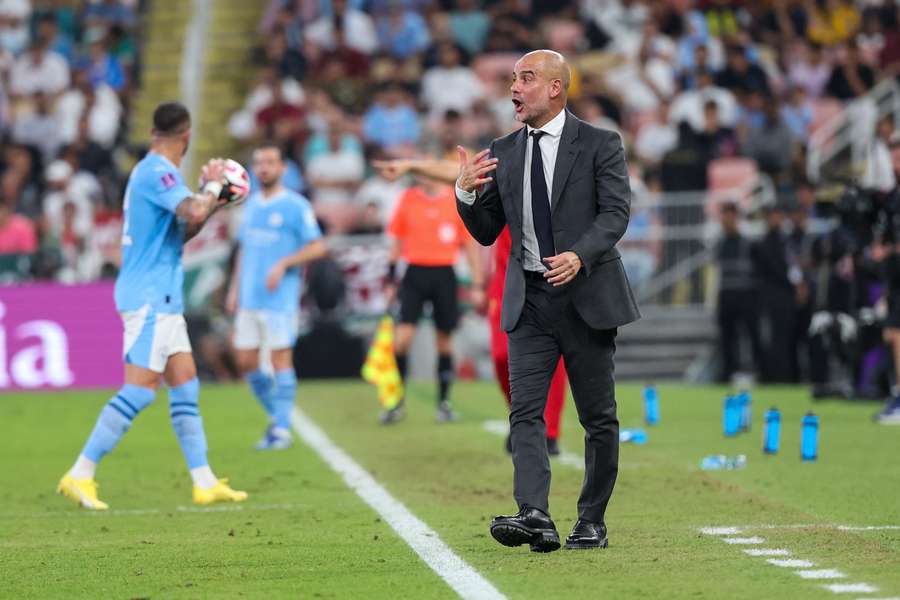 Pep Guardiola won afgelopen week met Manchester City de wereldbeker