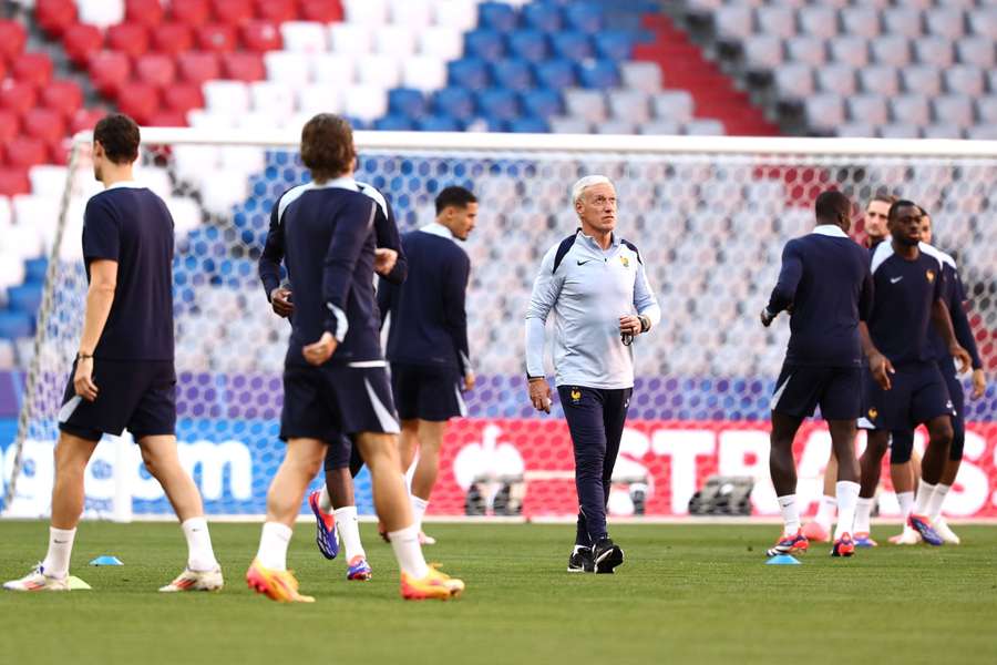 Didier Deschamps e seus comandados