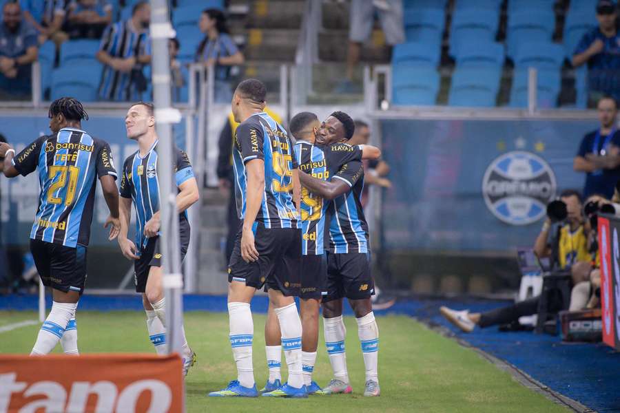 O Grêmio conseguiu uma boa vitória em casa