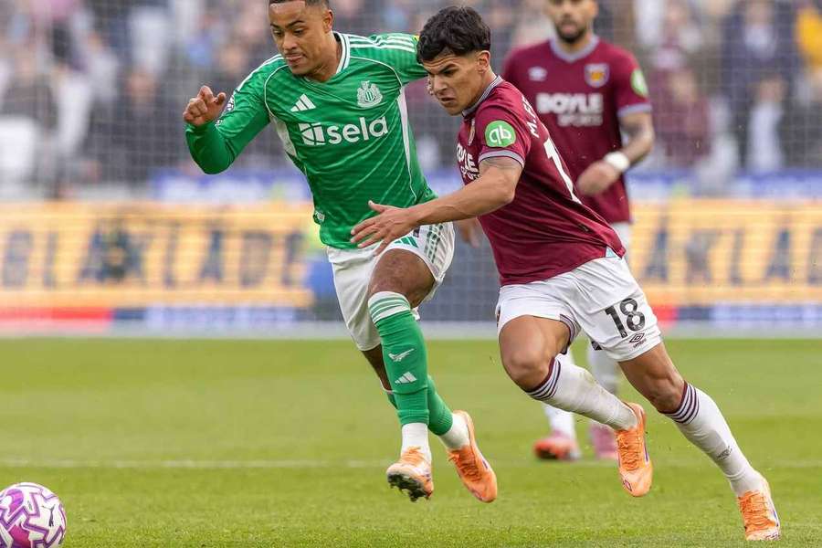 Mateus Fernandes em ação