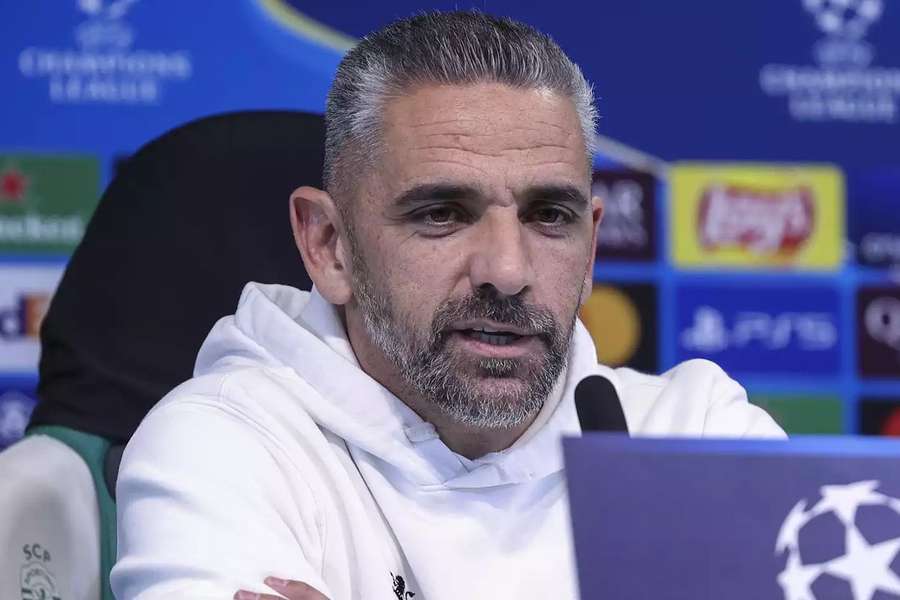 Rui Borges, entraîneur du Sporting