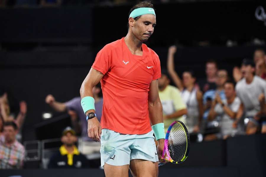 Rafael Nadals Comeback begann stark, heute fehlte am Ende die Kraft.