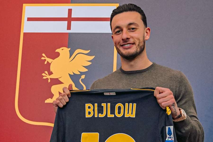 Bijlow oficializado no Génova Bijlow oficializado no Génova