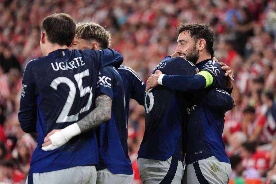 Manchester United vyhral na horúcej baskickej pôde.