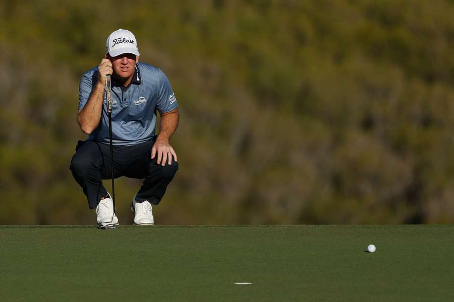 Tom Hoge held a one-shot lead after the first round of The Sentry