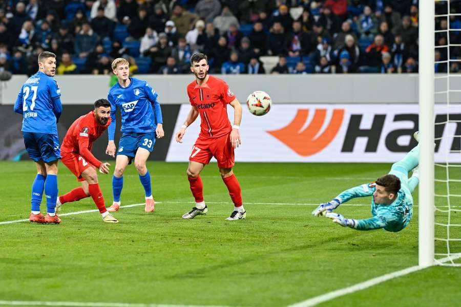 Remiză albă între Hoffenheim și FCSB