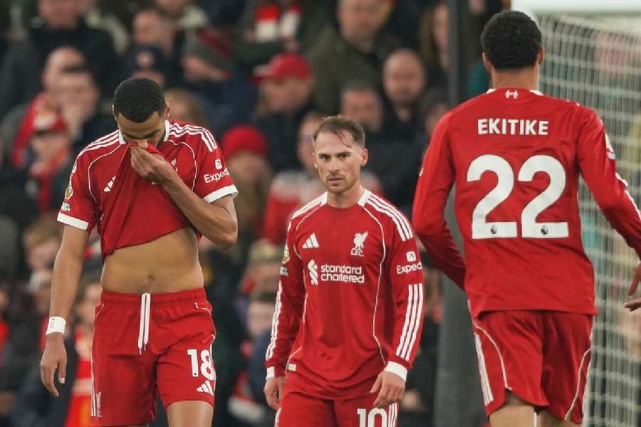 Liverpool não conseguiu encontrar respostas frente a um eficiente Nottingham Forest