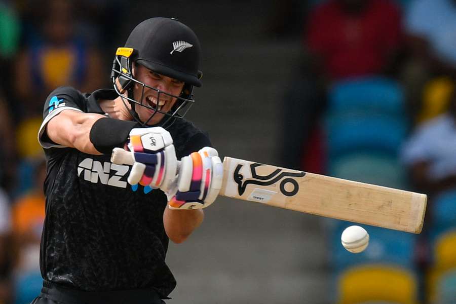 Mark Chapman playing a shot during a July tour of the West Indies.