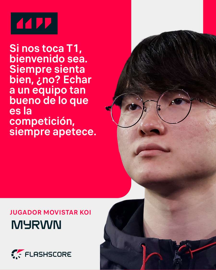 Myrwn, acerca de poder encontrarse con T1 en los Worlds Myrwn, acerca de poder encontrarse con T1 en los Worlds