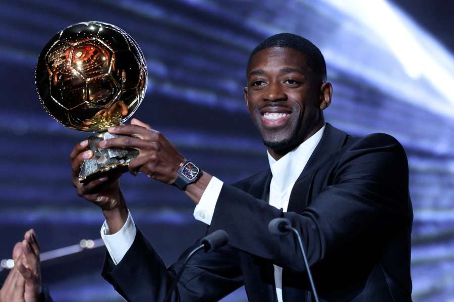 Dembélé también ganó el Balón de Oro de los relojes con su Richard Mille