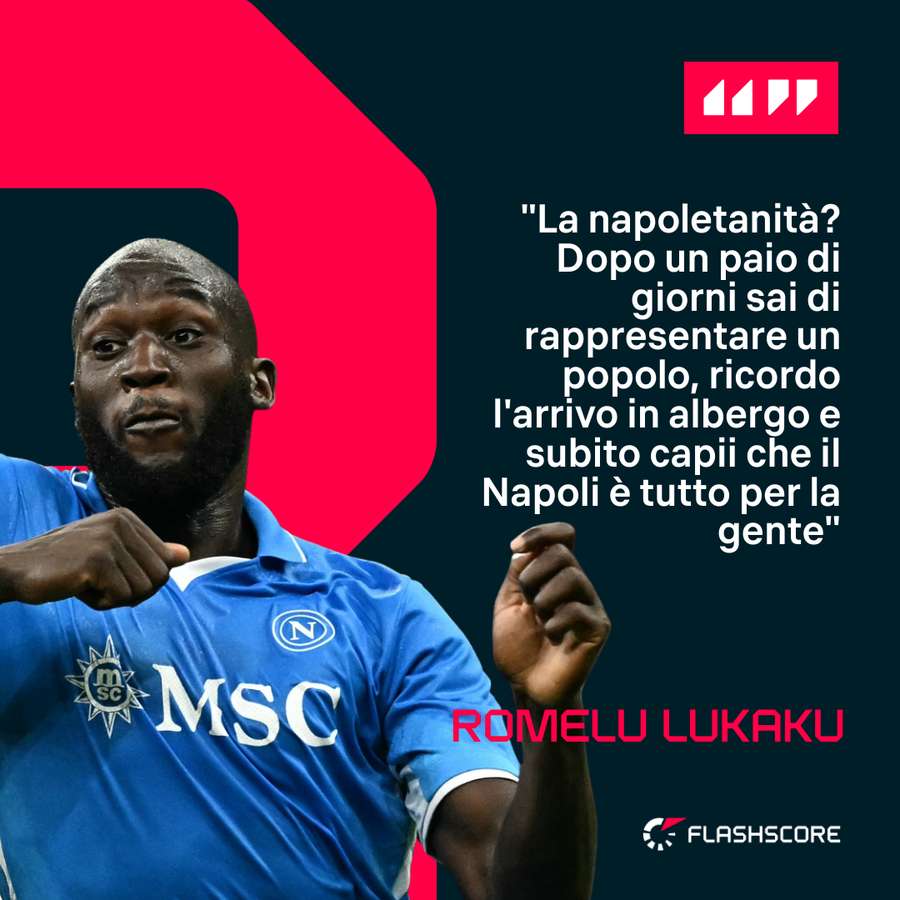 Le parole di Lukaku Le parole di Lukaku