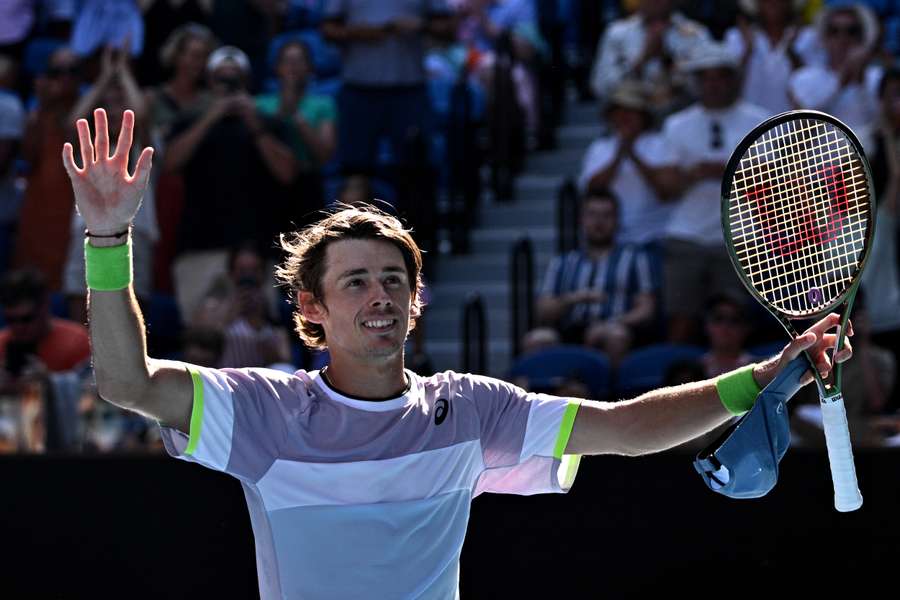 L'an dernier, De Minaur s'était incliné face à Jannik Sinner en 1/8.