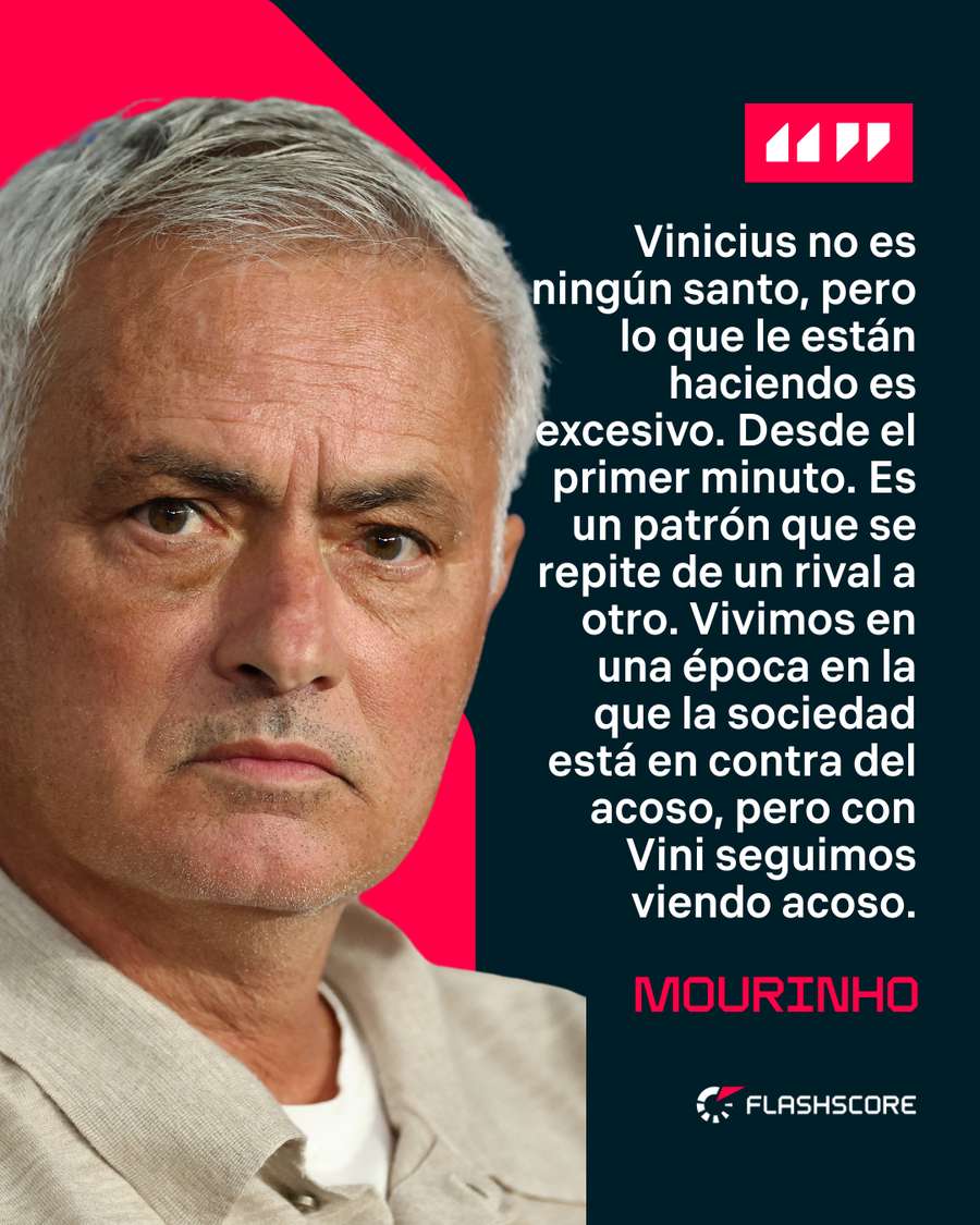 Las palabras de Mourinho Las palabras de Mourinho