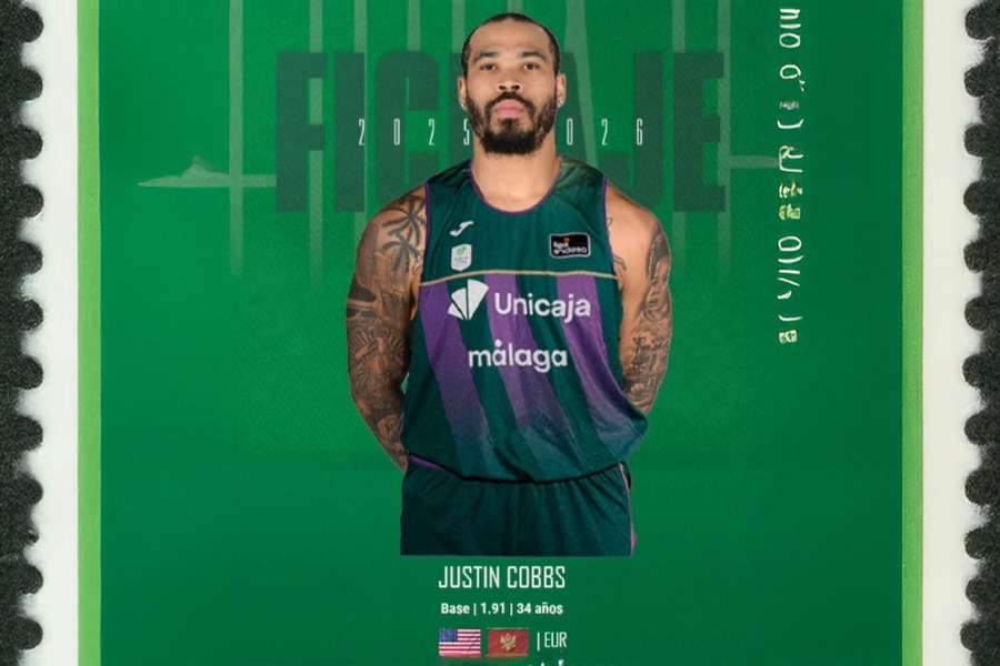 Justin Cobbs, nuevo refuerzo de Unicaja Justin Cobbs, nuevo refuerzo de Unicaja