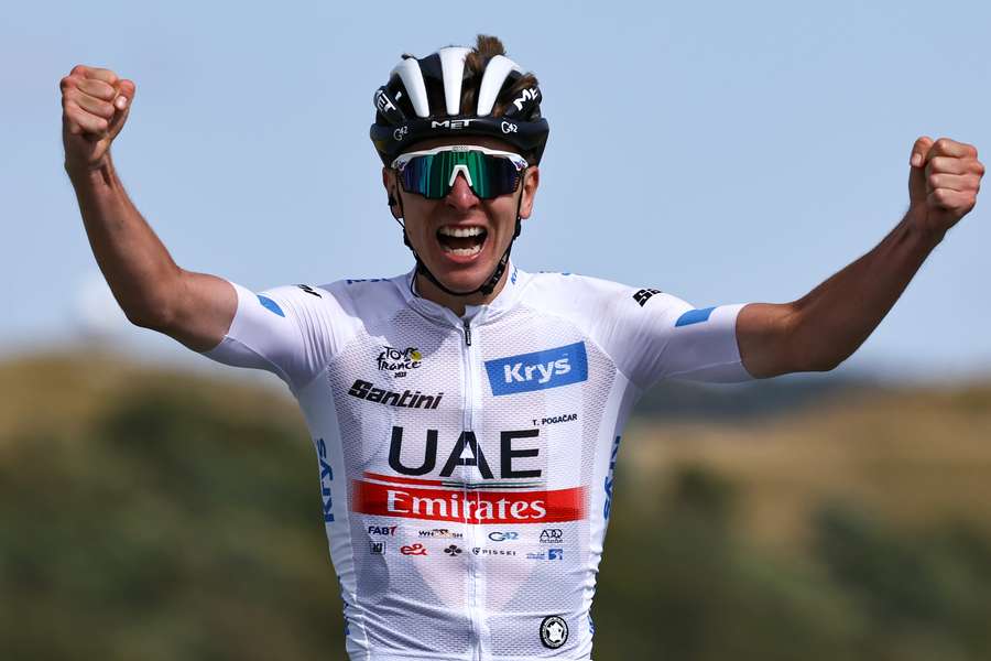 Superstar Tadej Pogacar gewann zum insgesamt elften Mal eine Tour-Etappe