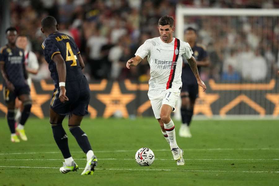 Pulisic joined Milan after four seasons at Chelsea