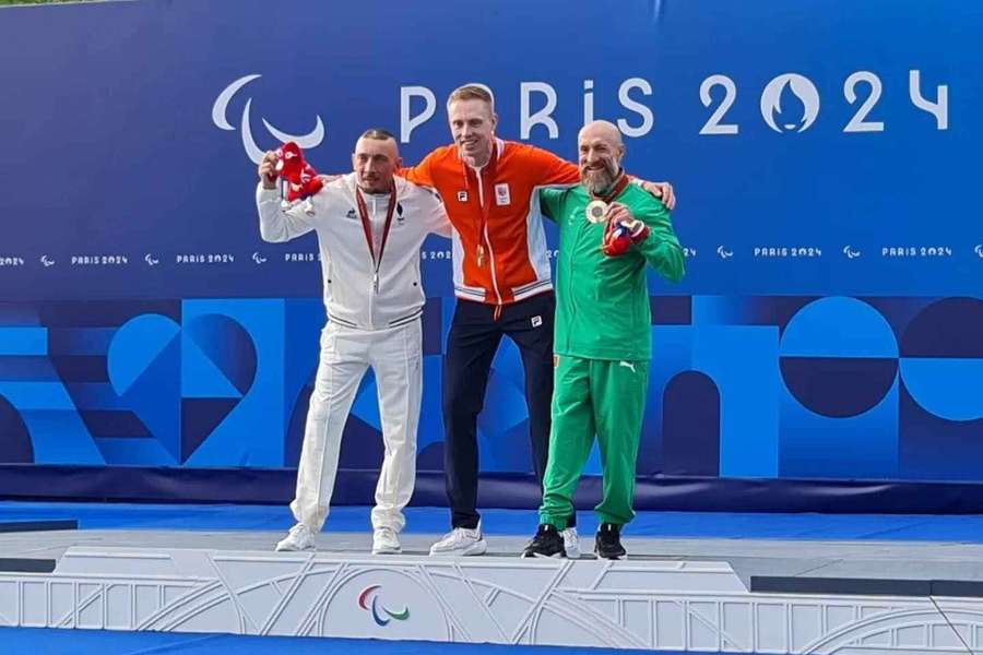 Luís Costa foi medalha de bronze nos Jogos Paralímpicos Paris-2024